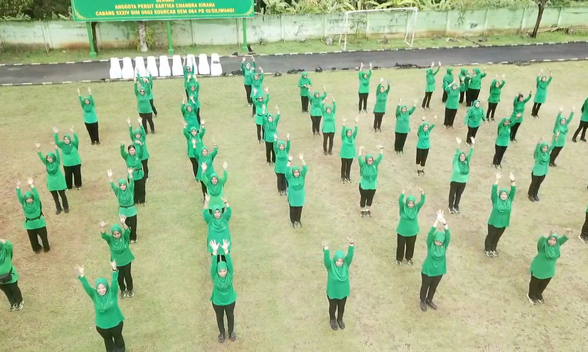 Jaga kebugaran, Ketua Persit KCK Koorcab 064&hellip;