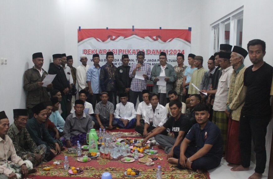 Warga Padarincang Serang Serukan Semangat Persatuan Jelang…