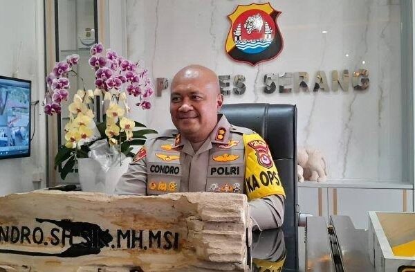 Kapolres Serang Himbau Kandidat Unggul Versi Hitung…