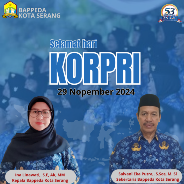 Pimpinan Beserta Staf BAPPEDA Kota Serang Mengucapkan&hellip;