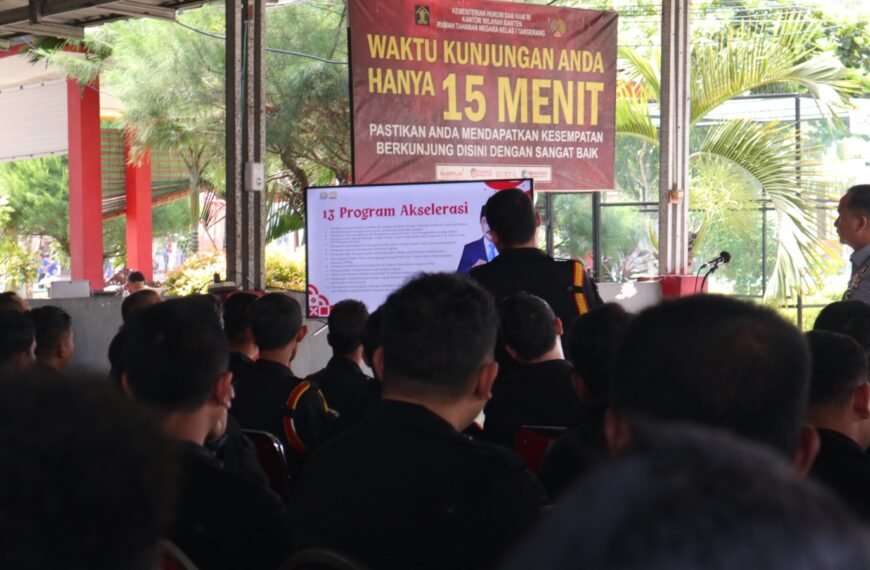 Rutan Kelas I Tangerang Gelar Analisa dan…