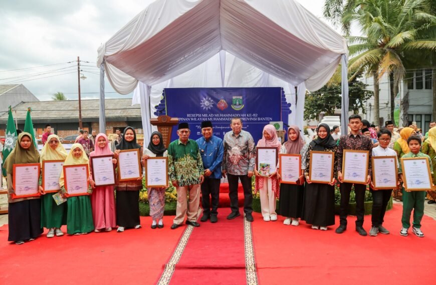 Pj Gubernur Banten Al Muktabar: Selamat Milad…