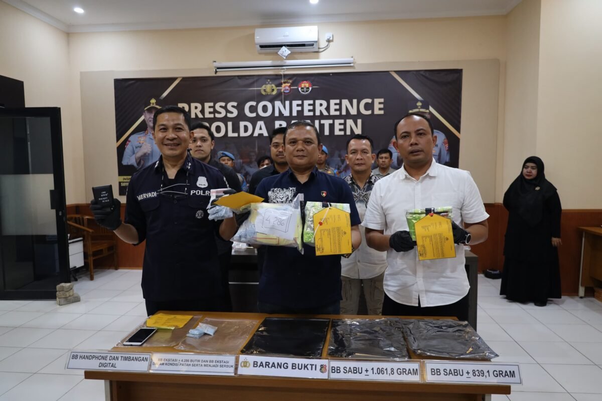 Polda Banten Amankan 1,9 Kg Sabu dan&hellip;