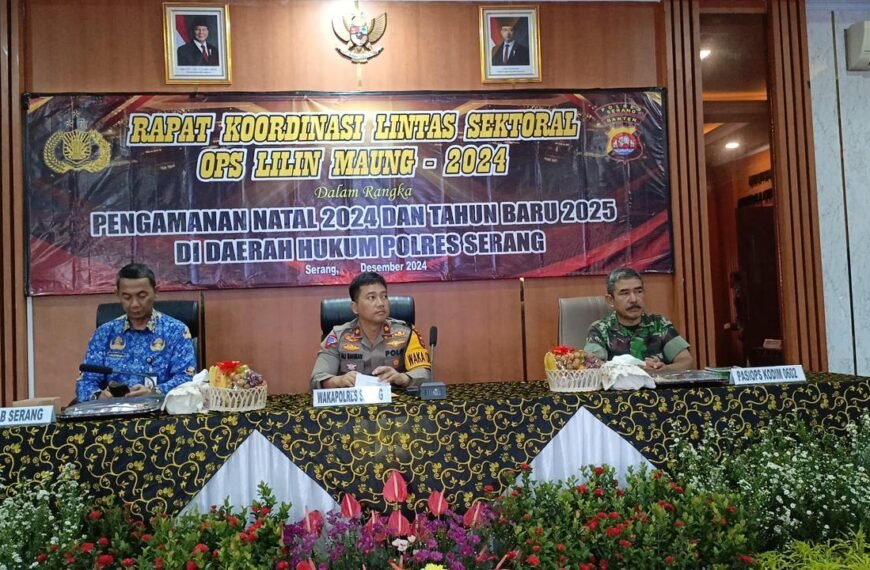 Operasi Lilin Maung 2024, Polres Serang Siagakan…