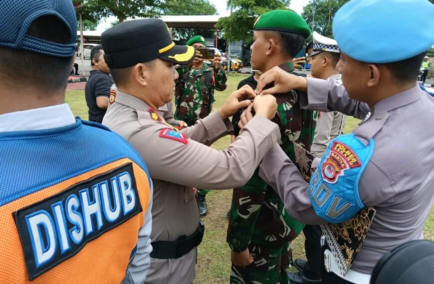 Polres Serang Apel Gelar Pasukan, 339 Personil…