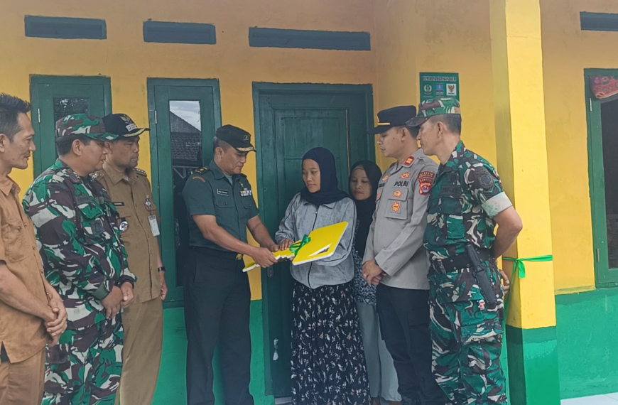 Tiga unit Rumah Layak Huni di Resmikan…