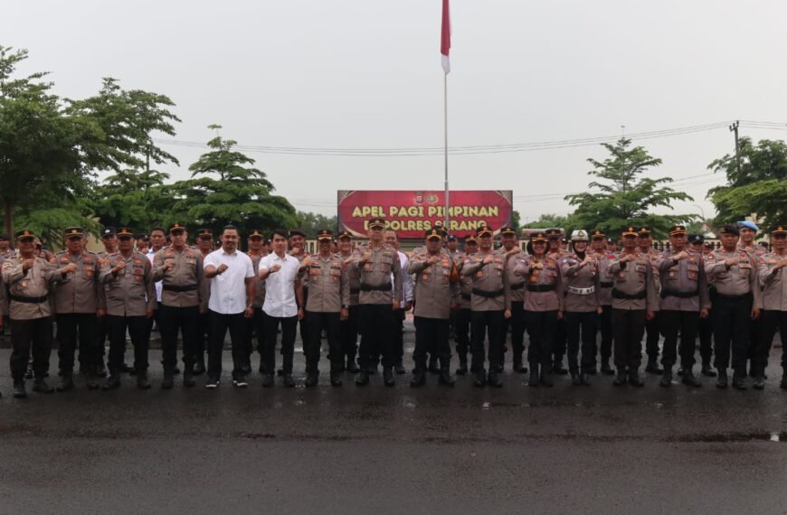 Dirbinmas Polda Banten Pimpin Apel Pimpinan di…