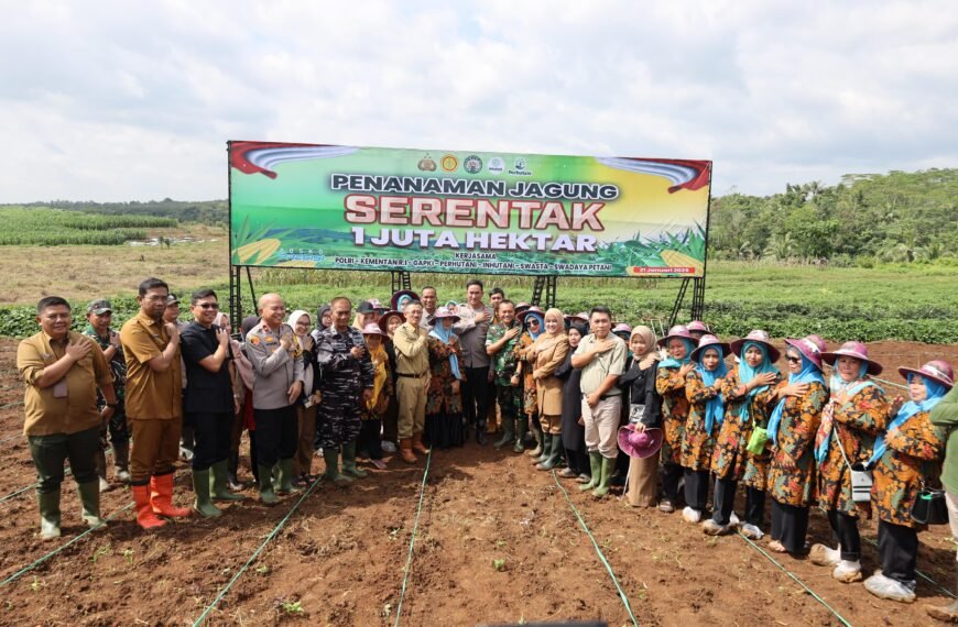 Dukung Swasembada Pangan Presiden RI, Polda Banten…