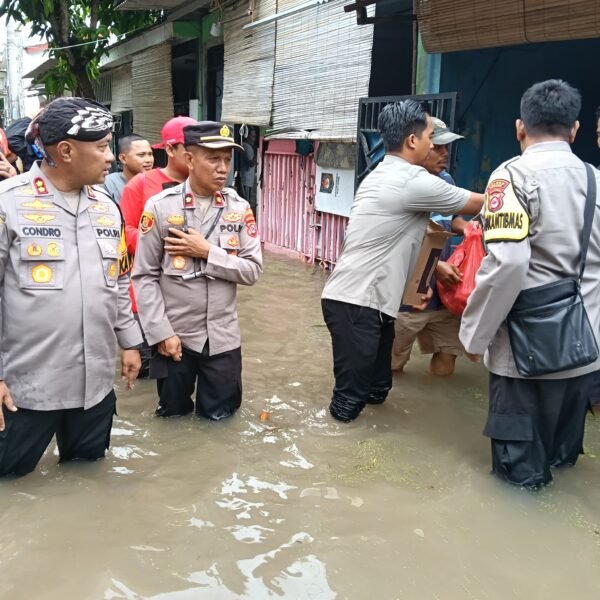 Perumahan BCP Terendam Banjir, Kapolres Condro Sasongko…