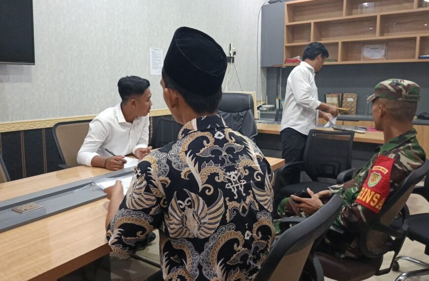 Di Dampingi Babinsa Kepala Desa Loporkan Pihak&hellip;