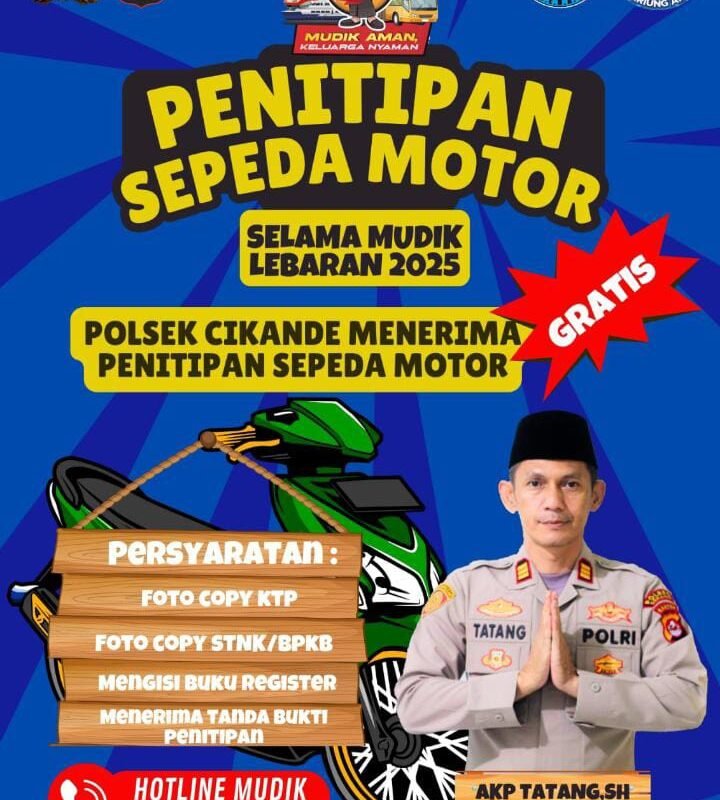 Simak ! Musim Mudik Lebaran, Polsek Cikande…