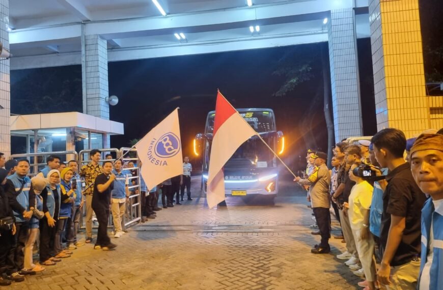 8.000 Karyawan PT Nikomas Mudik Bareng, Kapolres…