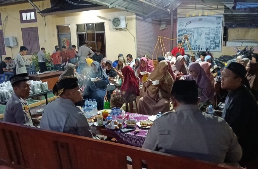 Ngariung Iman Ngariung Aman, Kapolres Serang Buka&hellip;