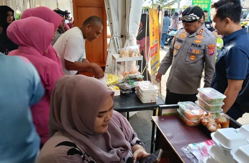 Bazar Murah Ramadhan Polres Serang Sediakan Sembako&hellip;