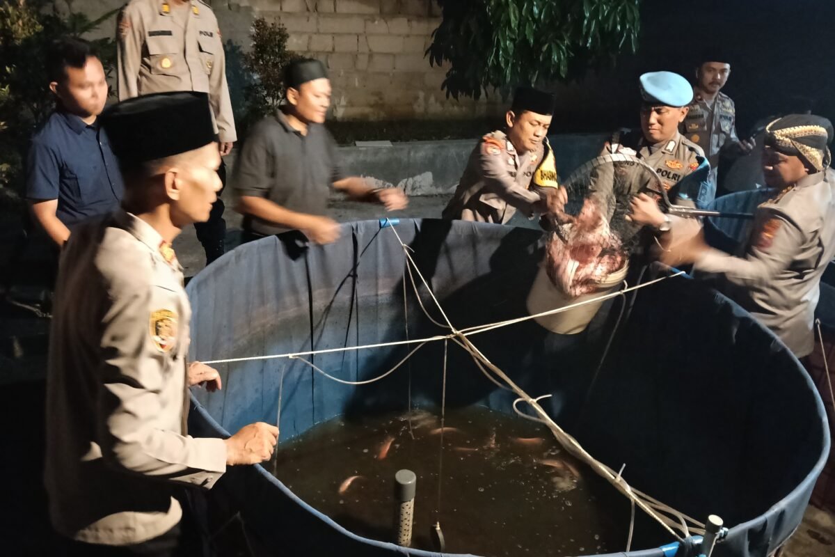 Kapolres Serang Panen Ikan Program Ketahanan Pangan&hellip;