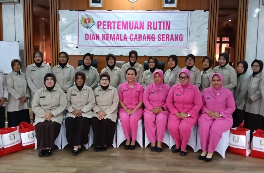 Pengurus Bhayangkari Cabang Serang Dan Warakawuri Gelar…