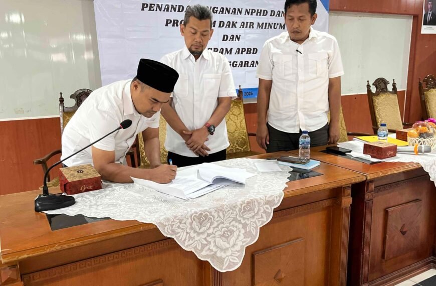 Gandeng Polres Serang, DPUPR Kabupaten Serang-Pokmas Teken…