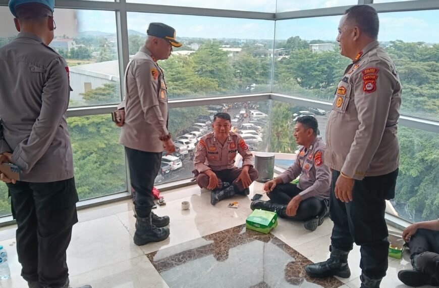 Kapolres Serang Tinjau Pengamanan Pleno Rekapitulasi PSU&hellip;