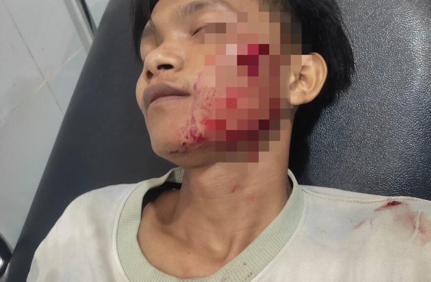 Mabuk Tuak, Pria Bacok Tiga Warga di…