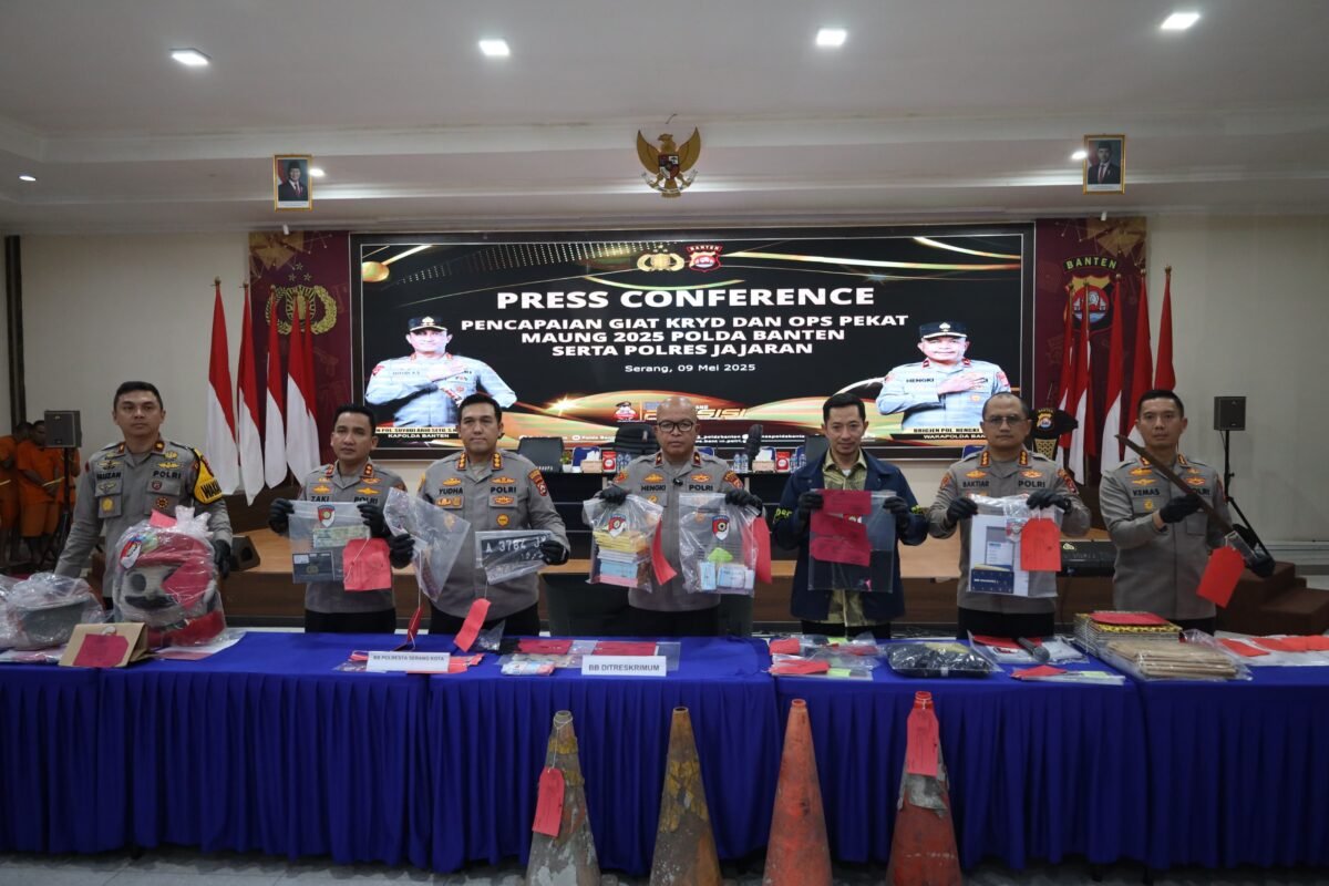 Polda Banten Dan Polres Jajaran Amankan 492&hellip;