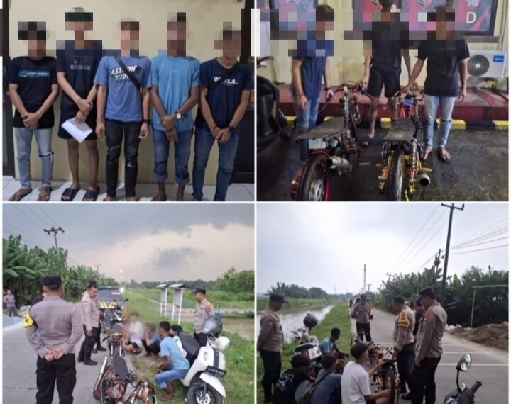 Polsek Cikande Sikat Balap Liar,&hellip;