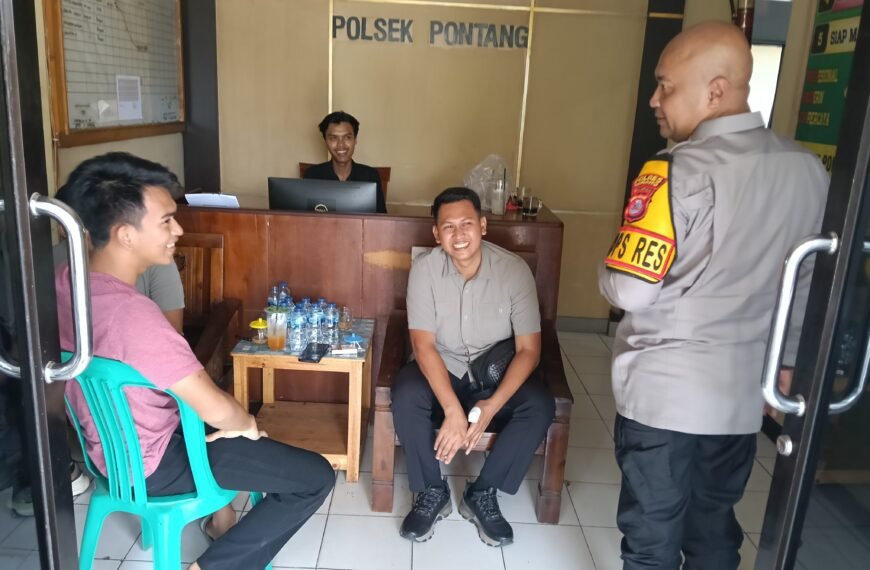 Kunjungi Polsek Pontang, Kapolres Serang Ingatkan Pelayanan&hellip;
