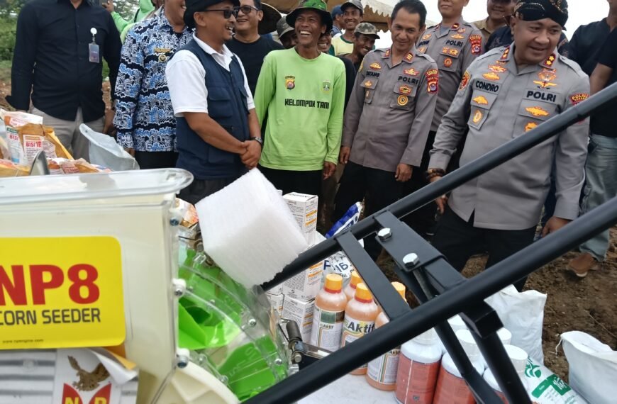 Kolaborasi Dengan Kelompok Tani Cikande, Kapolres Serang&hellip;