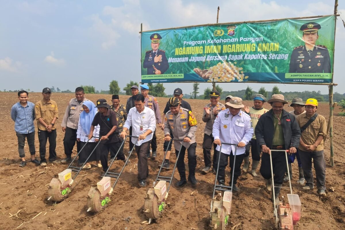 Dukung Program Ketahanan Pangan, Kapolres Serang dan&hellip;