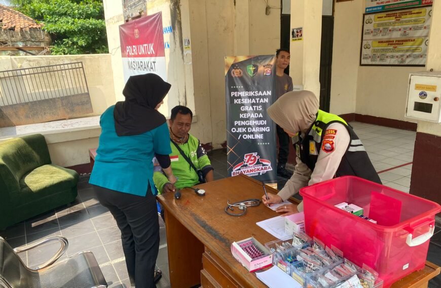 HUT Bhayangkara, Sie Dokkes Polres Serang Gelar&hellip;