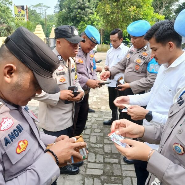 Tindaklanjuti Perintah Kapolres Serang, Personil Propam Gelar Gaktibplin