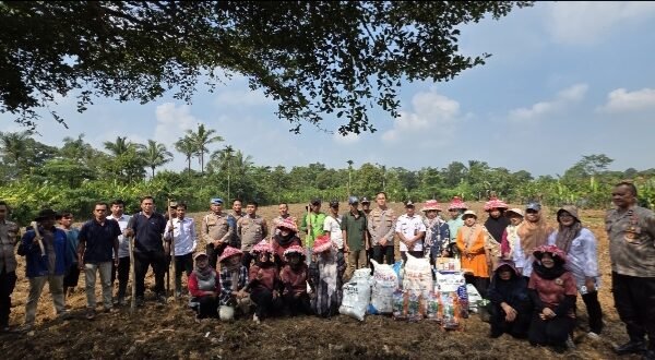 Dorong Program Ketahanan Pangan, Kapolres Serang Bantu&hellip;