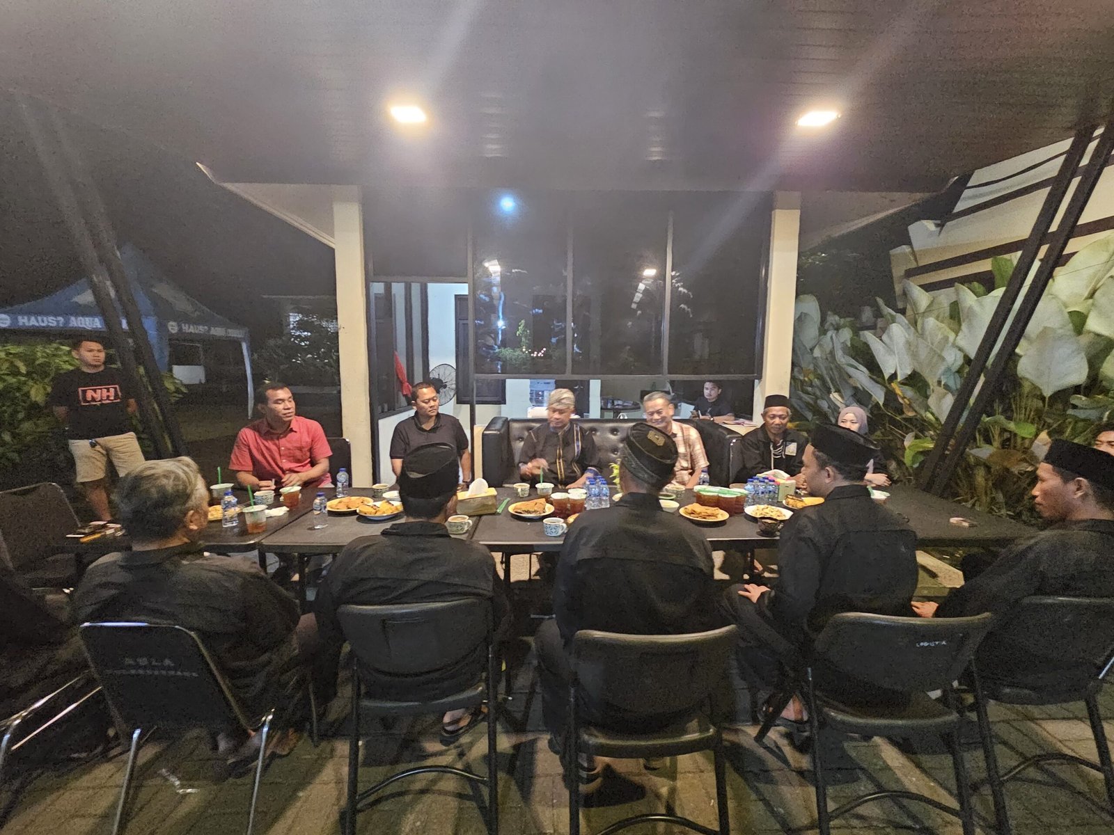 Pererat Silaturahmi, Rombongan PSHT Ngariung Iman Ngariung Aman…