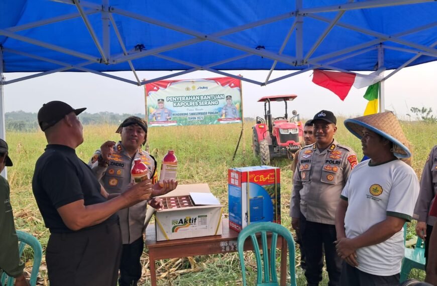 Kembali Dapat Lahan Pinjam Pakai, Kapolres Serang&hellip;