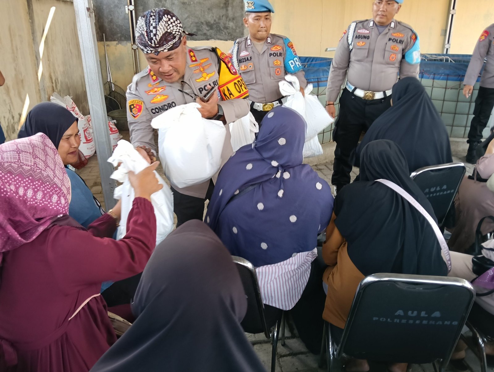 Gelar Ngariung Iman Ngariung Aman, Kapolres Bagikan Lele…