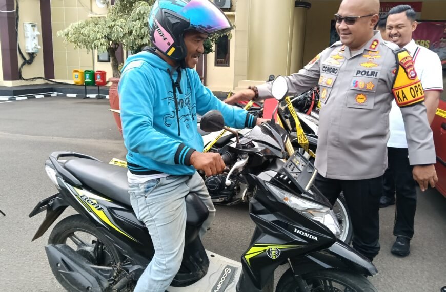 Usai Ditemukan, Kapolres Serang Kembalikan&hellip;