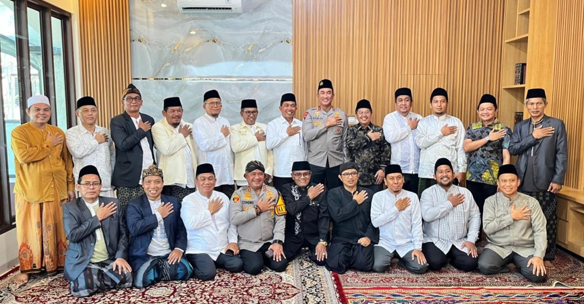 Kapolres Serang Dampingi Kapolda Silaturahmi dengan Pimpinan&hellip;