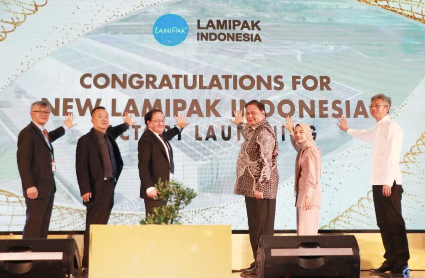 Menko Perekonomian Resmikan PT Lamipak Indonesia Kabupaten…