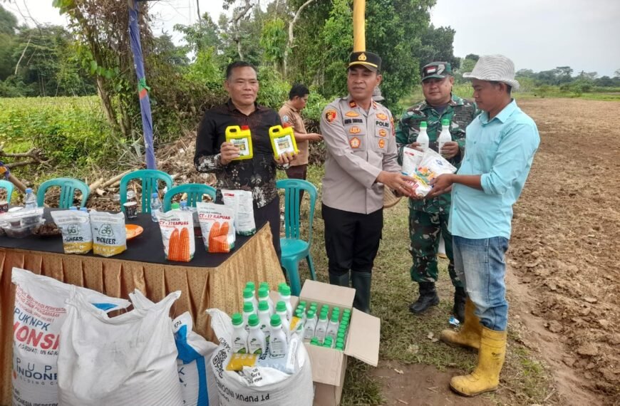 Polsek Kopo dan Poktan Garut Berkah Garap…