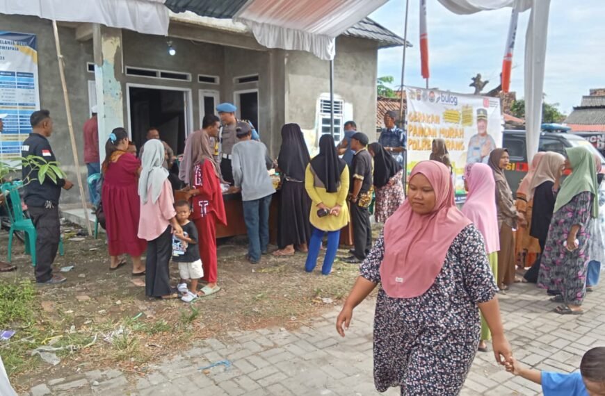 Polres Serang Gelar GPM Jual Beras dan&hellip;