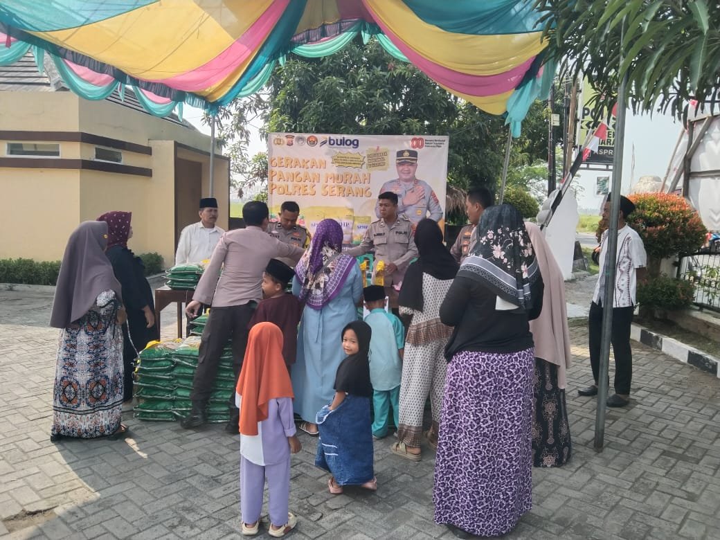 Polres Serang Gelar GPM Beras dan Minyak Goreng&hellip;