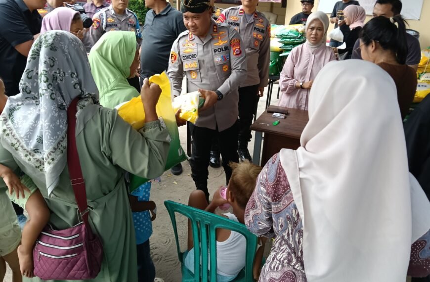 Gelar Gerakan Pangan Murah di Polsek Petir,&hellip;