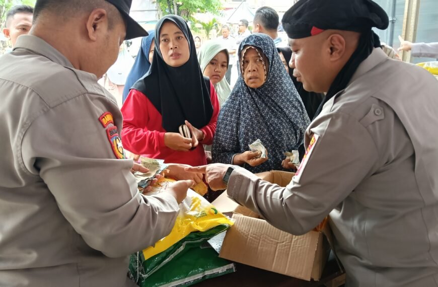 GPM di Mapolsek Pontang, Kapolres Serang Jual&hellip;