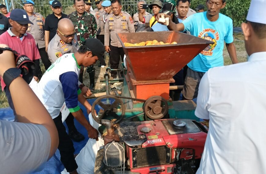 Panen Raya di Lahan 22 Hektar, Kapolres…