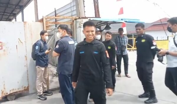 Liput Inspeksi KLHK di PT GRS, Wartawan&hellip;