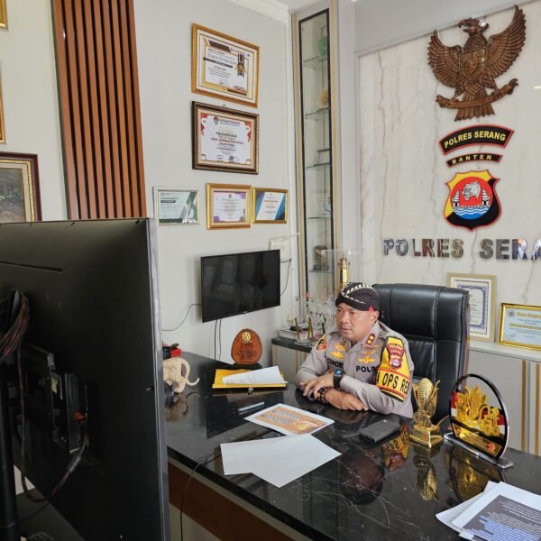 Kembali Menjadi Pemateri Siswa Sespimmen, Kapolres Serang&hellip;