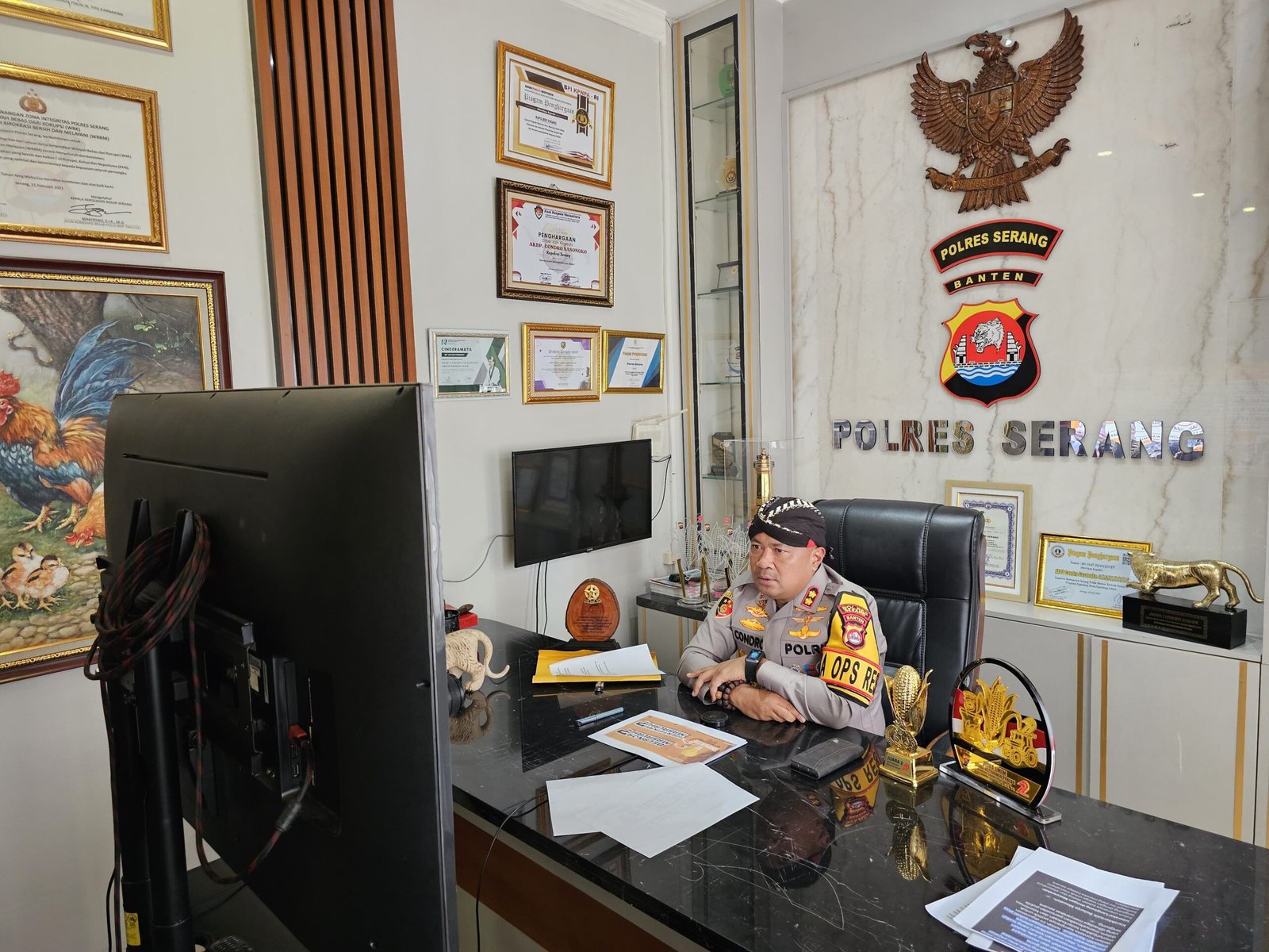 Kembali Menjadi Pemateri Siswa Sespimmen, Kapolres Serang Paparkan&hellip;