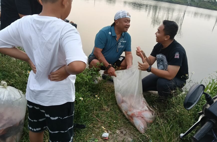 Kapolres Kembali Tebar Ribuan Ikan Nila di&hellip;