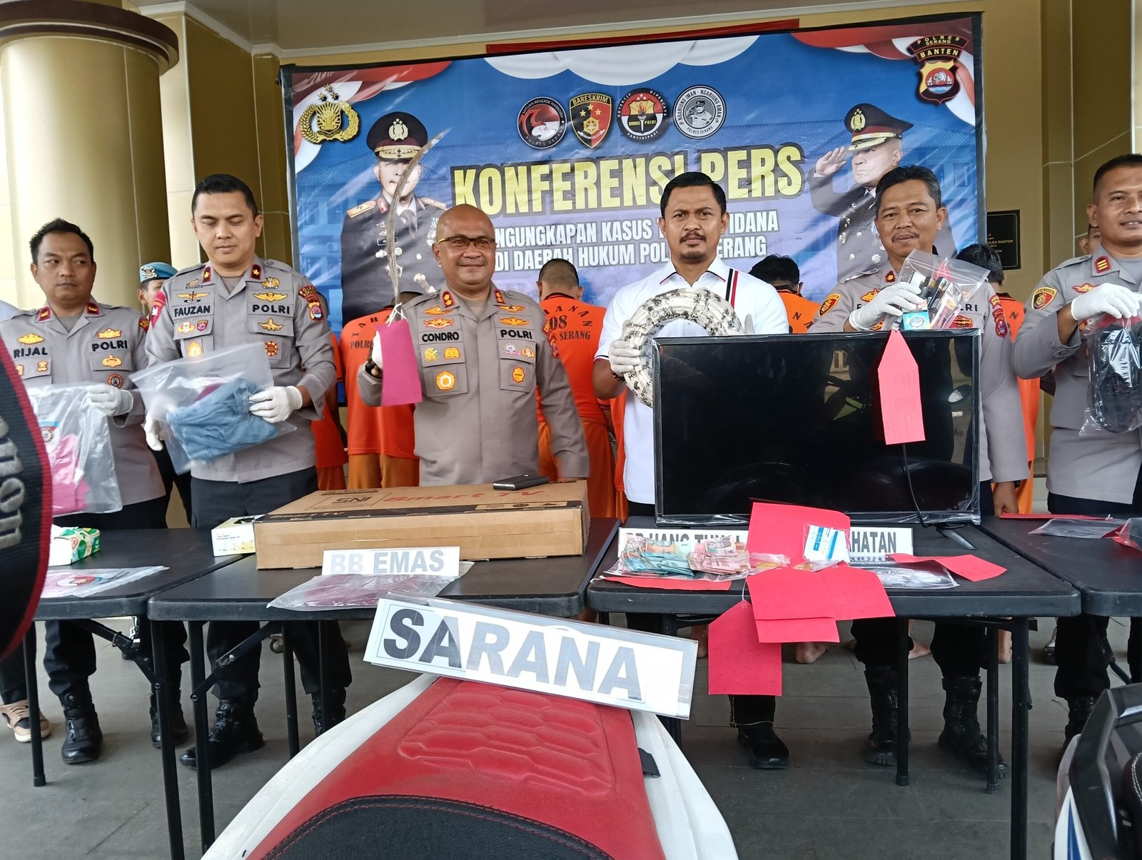Dukung Commander Wish Kapolda Banten, Polres Serang Ringkus&hellip;