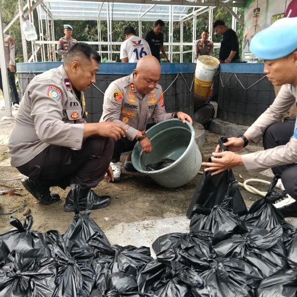 Kapolres Serang Kembali Panen Lele di Polsek&hellip;