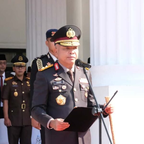 Kapolda Baca Teks Pancasila pada Upacara Hari&hellip;